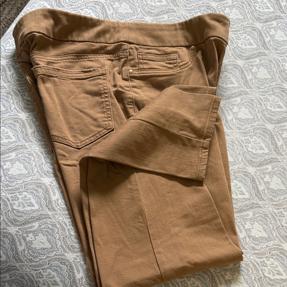 Chico's Tan Ankle Pants